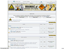 Tablet Screenshot of brainiac.pl