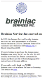 Mobile Screenshot of brainiac.com